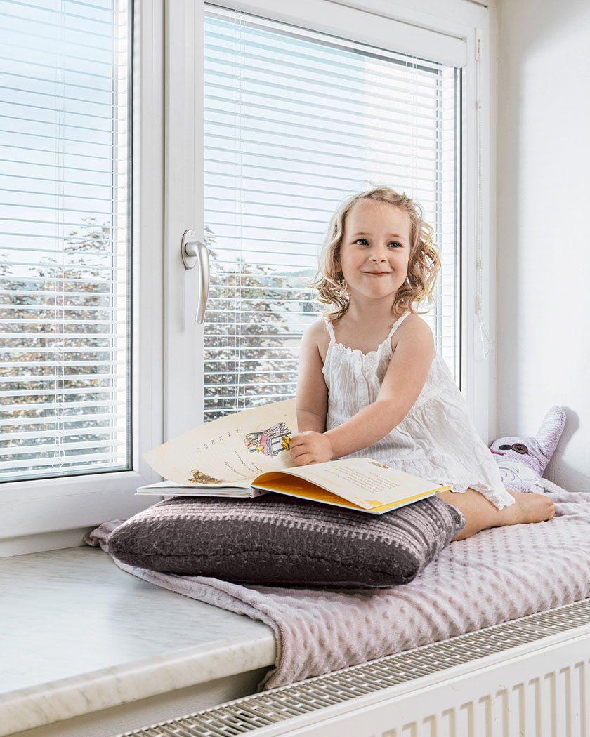 Schwarz Türen und Fenster, Winnenden - Internorm Fenster mit Kind