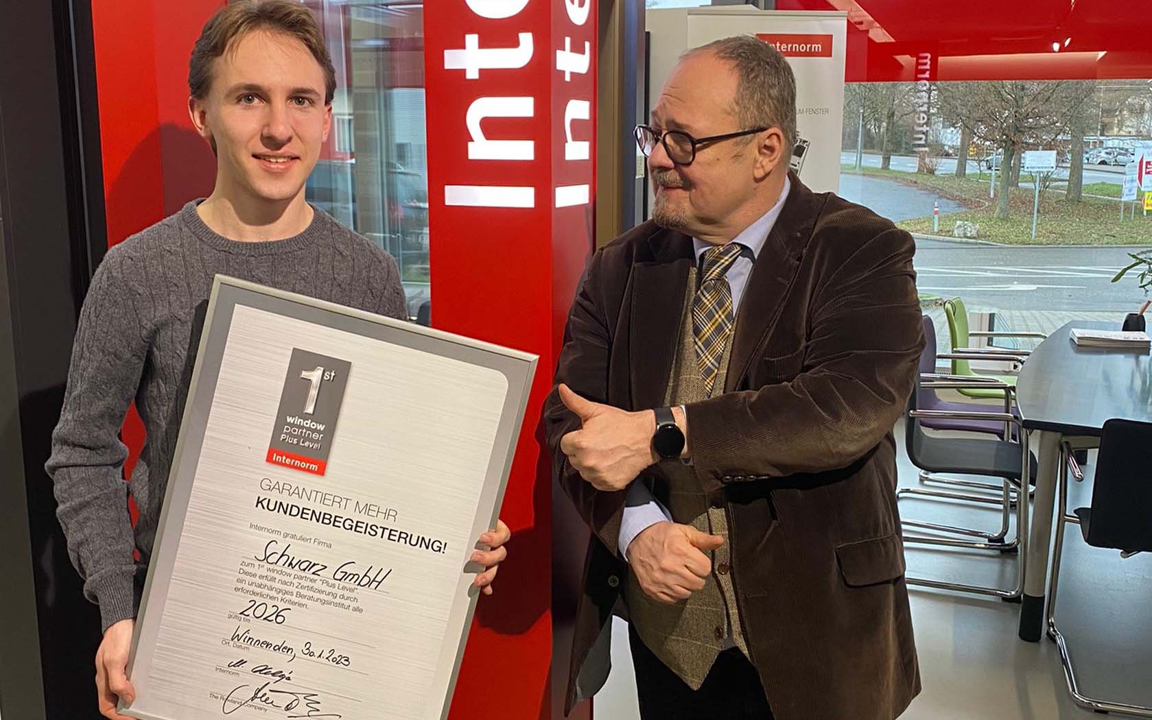 Schwarz Türen und Fenster Winnenden - Internorm Partner