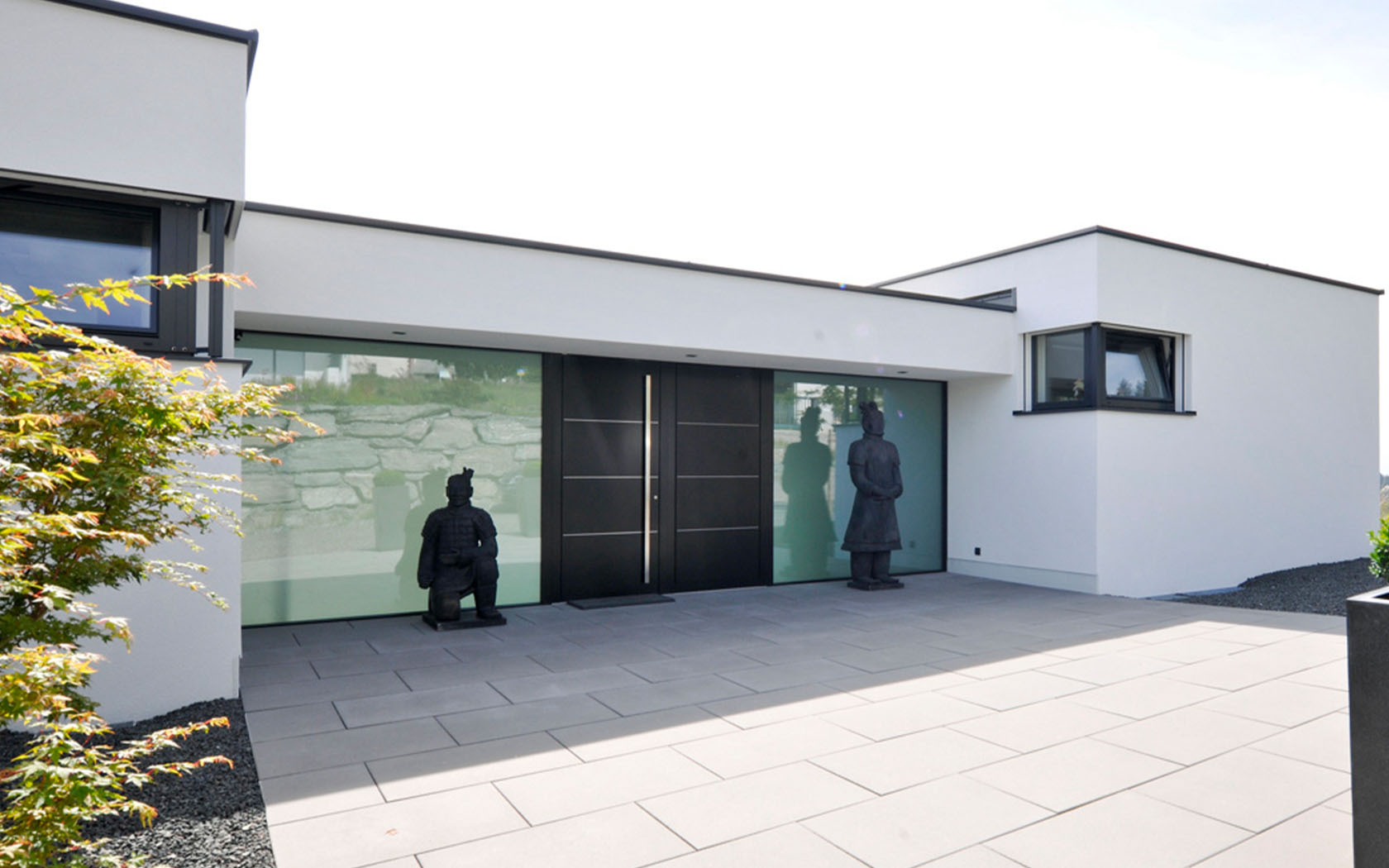 Schwarz Türen und Fenster Winnenden - Haustüren Internorm